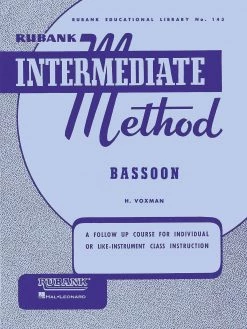 Hal Leonard Method Books Rubank Intermediate Method Bassoon