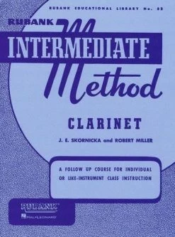 Rubank Intermediate Method - Clarinet Method Books