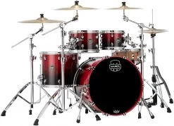 Mapex Acoustic Drums Saturn Rock 4-Piece Shell Pack | Scarlet Fade