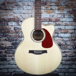 Seagull Performer CW Mini Jumbo Flame Maple QIT Acoustic Guitar