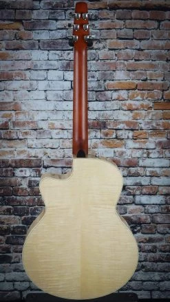 Seagull Performer CW Mini Jumbo Flame Maple QIT Acoustic Guitar