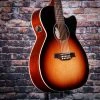 Seagull S12 Sunburst Cutaway Concert Hall QIT Acoustic-Electric Guitar