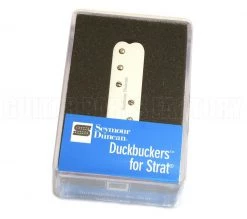 Guitar Accessories Seymour Duncan Duckbuckers Neck Strat Humbucker Pickup | White