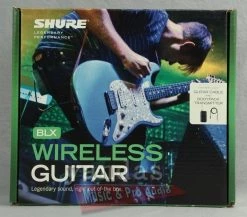 Shure BLX14 Wireless Guitar System | Includes WA302 Guitar Cable