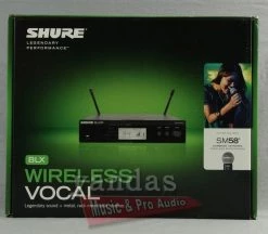 Shure BLX24R/SM58 Handheld Wireless Microphone System