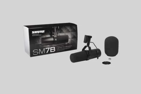 Shure Cardiod Dynamic Studio Vocal Microphone | SM7B Microphones 6 Shure Cardiod Dynamic Studio Vocal Microphone | SM7B Microphones