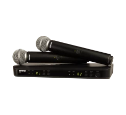 Shure Dual Channel Wireless Handheld Microphone System | BLX288 - SM58