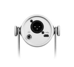 SHURE MV7-S XLR & USB Microphone Silver Microphones