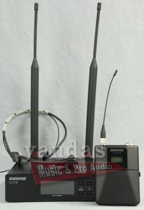 Shure QLXD14/SM35 Headworn Wireless Microphone System 3 Shure QLXD14/SM35 Headworn Wireless Microphone System