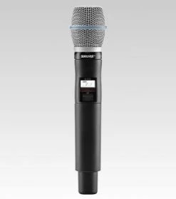 Shure QLXD2/BETA87C Handheld Wireless Microphone Transmitter
