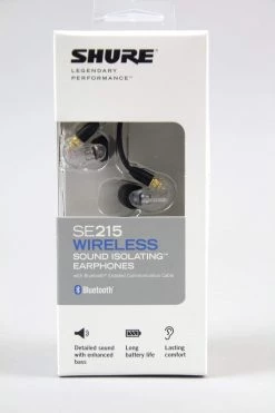 Shure SE215SPE Wireless Sound Isolating Earphones W/ Bluetooth Adapter DJ / Music Headphones 15 Shure SE215SPE Wireless Sound Isolating Earphones W/ Bluetooth Adapter DJ / Music Headphones