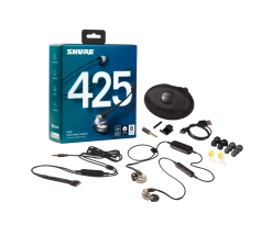 Wireless Monitors Shure SE425+BT1 Dual Driver Sound Isolating Earphones