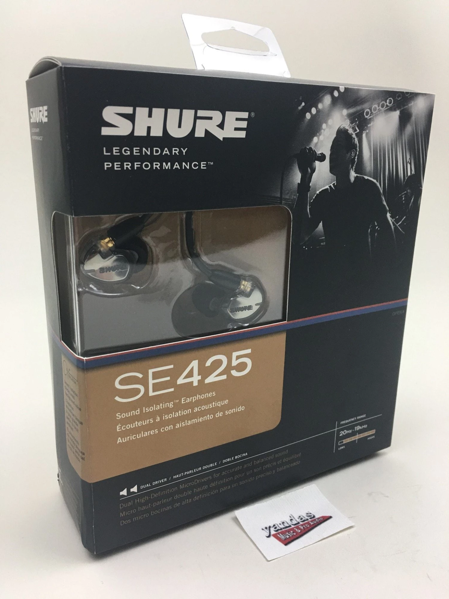 Wireless Monitors Shure SE425 Dual Driver Sound Isolating Earphones 4 Wireless Monitors Shure SE425 Dual Driver Sound Isolating Earphones