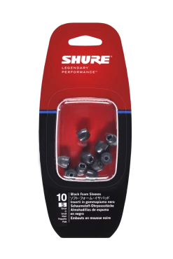 DJ / Music Headphones Shure Small Black Foam Sleeves EABKF1