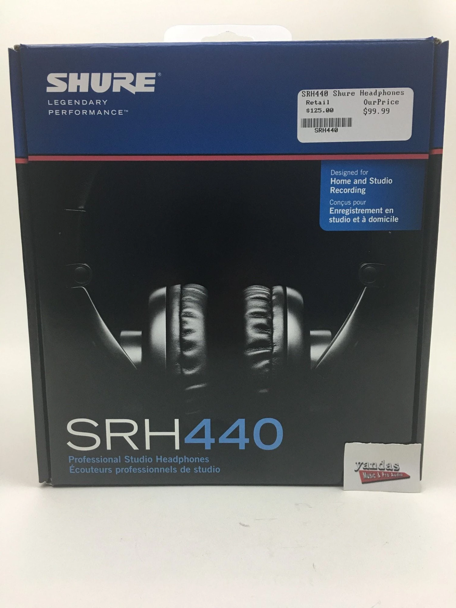 Shure SRH440 Professional Studio Headphones 5 Shure SRH440 Professional Studio Headphones