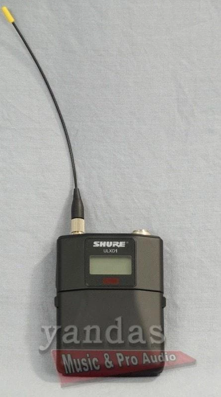 Shure ULXD1 Digital Wireless Body Pack Transmitter With Miniature 4-Pin Connector 3 Shure ULXD1 Digital Wireless Body Pack Transmitter With Miniature 4-Pin Connector