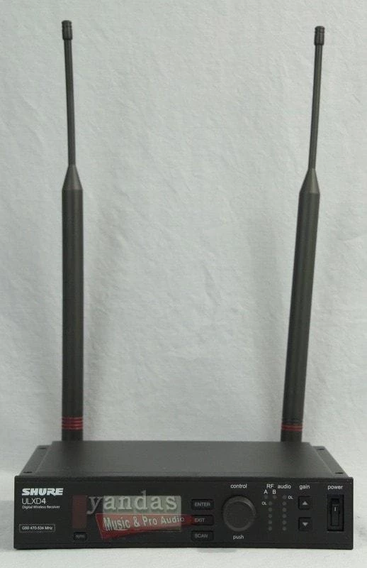 Shure ULXD4 Single Channel Digital Wireless Receiver 3 Shure ULXD4 Single Channel Digital Wireless Receiver