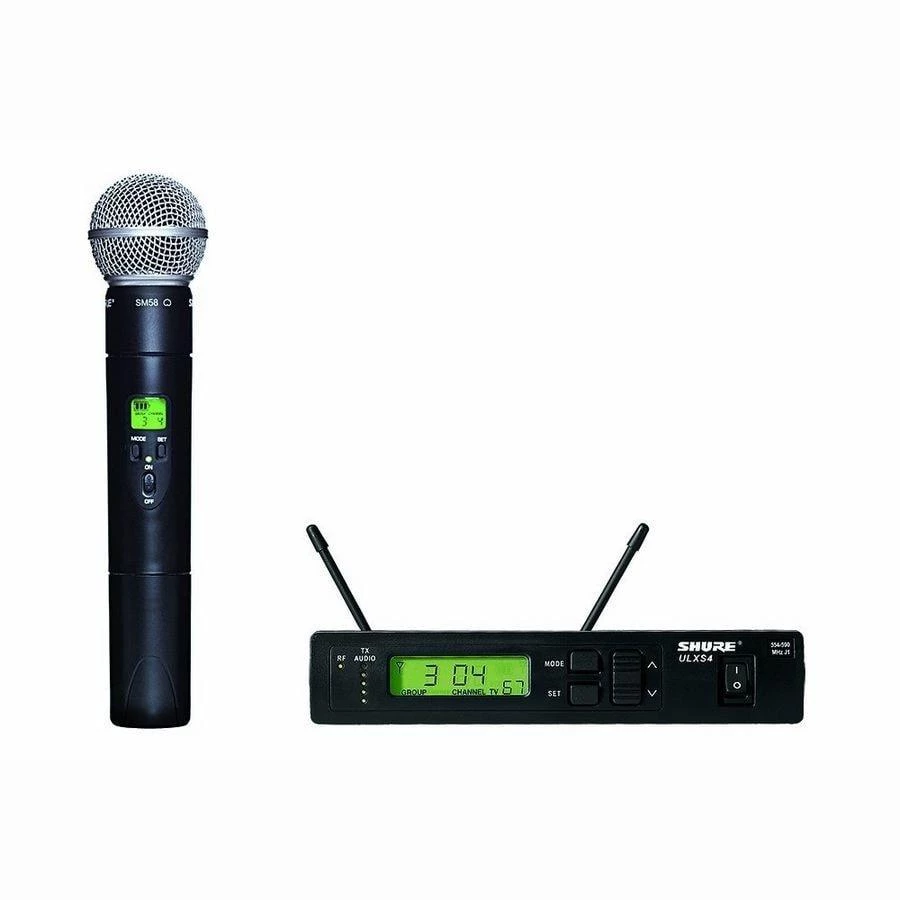 Shure ULXS24/58 Standard Handheld Wireless Microphone System | SM58 Handheld Microphone 3 Shure ULXS24/58 Standard Handheld Wireless Microphone System | SM58 Handheld Microphone