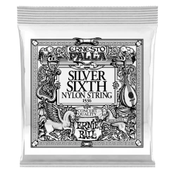 Ernie Ball Guitar Accessories SILVER 6TH ERNESTO PALLA NYLON CLASSICAL GUITAR STRINGS 6 PACK