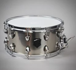 SJC DRUMS SJC CUSTOM DRUMS ARMADA TITANIUM SNARE DRUM | 7" X 14" Acoustic Drums
