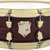 SJC DRUMS SJC Custom Drums Providence Series Snare Drum - 5.5" X 14" - Merlot Ripple Acoustic Drums