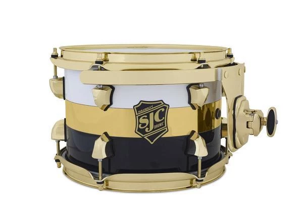 SJC Paramount Tuxedo Gold 3 Piece Shell Pack Acoustic Drums 11 SJC Paramount Tuxedo Gold 3 Piece Shell Pack Acoustic Drums