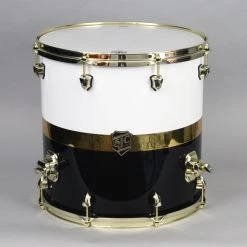 SJC Paramount Tuxedo Gold 3 Piece Shell Pack Acoustic Drums 19 SJC Paramount Tuxedo Gold 3 Piece Shell Pack Acoustic Drums