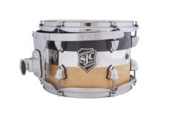 SJC Paramount Tuxedo Silver 3 Piece Shell Pack 10 SJC Paramount Tuxedo Silver 3 Piece Shell Pack