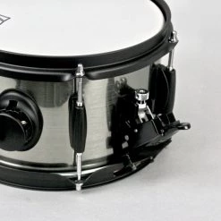SJC Slam Can Side Snare | Brushed Nickel Acoustic Drums