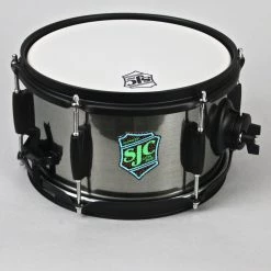 SJC Slam Can Side Snare | Brushed Nickel Acoustic Drums