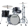 Sonor AQ2 BOP MAPLE 4-PIECE SHELL PACK | TRANSPARENT BLACK Acoustic Drums