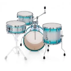 Sonor AQ2 BOP Maple Drum Set | Aqua Silver Burst Acoustic Drums