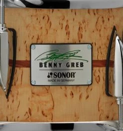 Sonor Benny Greb Signature Snare Drum 2.0 | Beech | 13" X 5.75" 18 Sonor Benny Greb Signature Snare Drum 2.0 | Beech | 13