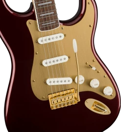 Guitar Squier 40th Anniversary Stratocaster Gold Edition | Ruby Red