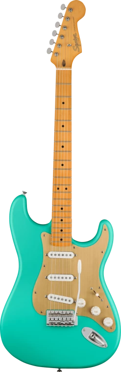Squier 40th Anniversary Stratocaster Vintage Edition | Seafoam Green Guitar
