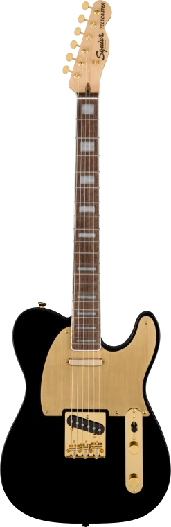 Squier 40th Anniversary Telecaster Gold Edition | Black