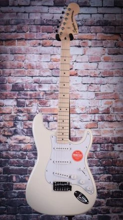 Squier Affinity Series Stratocaster Electric Guitar | Olympic White