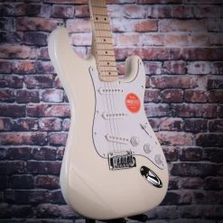 Squier Affinity Series Stratocaster Electric Guitar | Olympic White