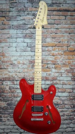 Squier Affinity Starcaster, Candy Apple Red