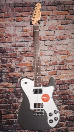 Squier Affinity Telecaster Deluxe Electric Guitar | Laurel Charcoal Frost Metallic 11 Squier Affinity Telecaster Deluxe Electric Guitar | Laurel Charcoal Frost Metallic