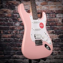 Squier Bullet Stratocaster HT HSS | Shell Pink Guitar