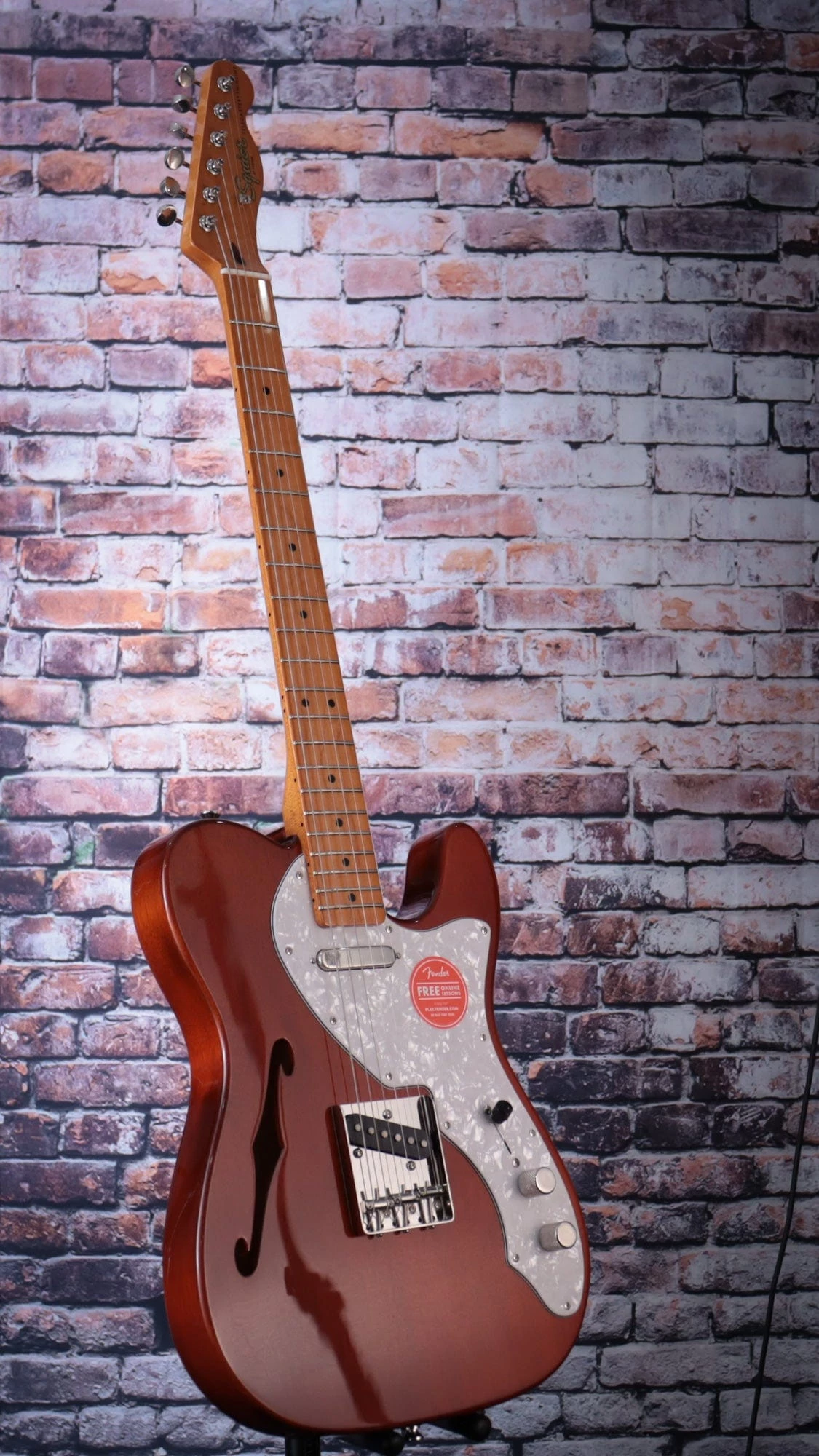Squier Classic Vibe '60's Telecaster Thinline, Natural 10 Squier Classic Vibe '60's Telecaster Thinline, Natural