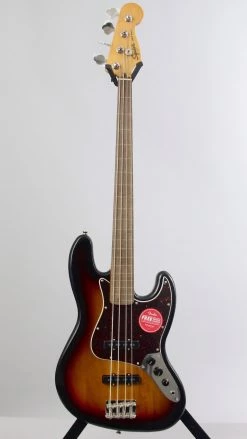 Squier Classic Vibe '60s Jazz Bass Fretless | 3-Color Sunburst