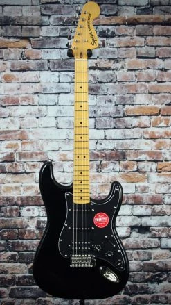 Squier Classic Vibe '70s Stratocaster HSS | Black Guitar
