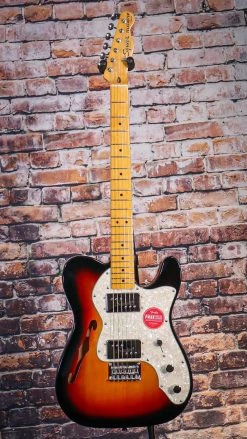 Guitar Squier Classic Vibe '70s Telecaster Thinline | 3-Color Sunburst 11 Guitar Squier Classic Vibe '70s Telecaster Thinline | 3-Color Sunburst