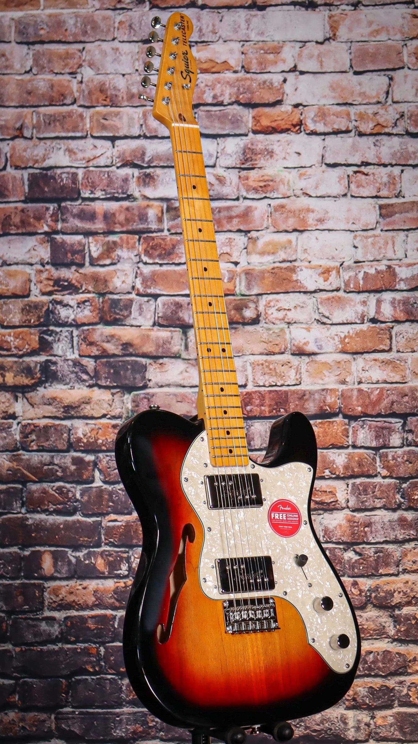 Guitar Squier Classic Vibe '70s Telecaster Thinline | 3-Color Sunburst 7 Guitar Squier Classic Vibe '70s Telecaster Thinline | 3-Color Sunburst