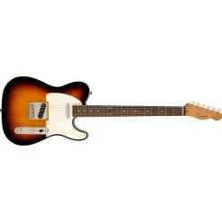 Fender Squier Classic Vibe Baritone Custom Telecaster Guitar, Laurel Fretboard, 3-Color Sunburst