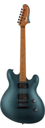 Squier Contemporary Active Starcaster | Gunmetal Metallic Guitar