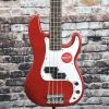 Squier Mini Precision Bass | Dakota Red Guitar 1 Squier Mini Precision Bass | Dakota Red Guitar