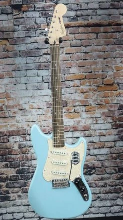 Squier Paranormal Cyclone Guitar | Daphne Blue
